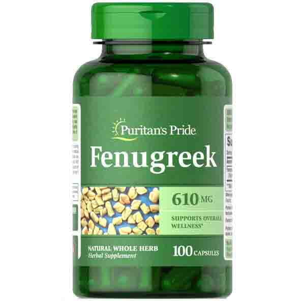 Bockshornklee 610mcg Bockshornklee 100 Kapseln PURITAN'S PRIDE