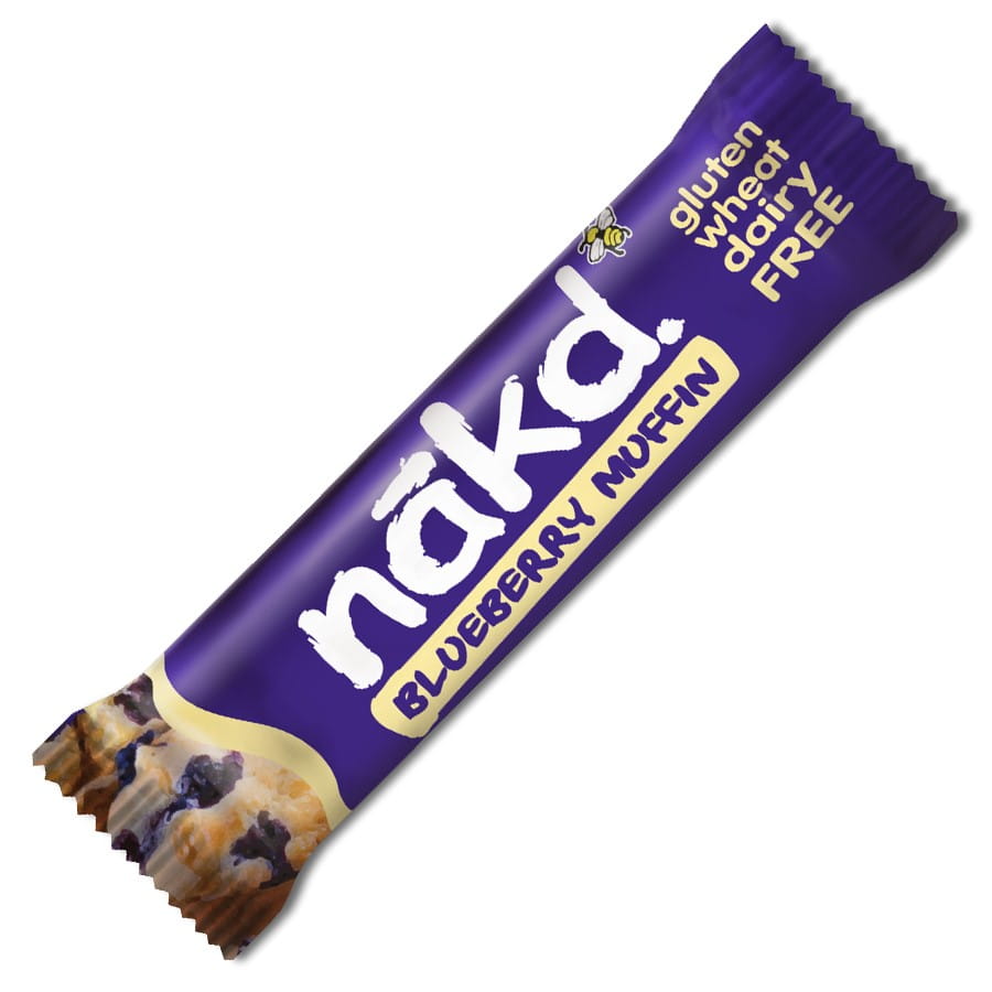 Rohkostriegel mit Beerengeschmack "Blueberry Muffin" 35g NAKD