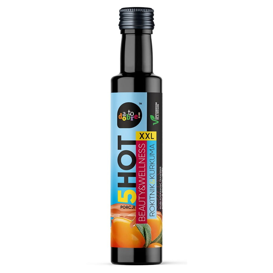 Shot Beauty und Wellness XXL mit Sanddorn und Kurkuma 250ml - DAS IST GUT!