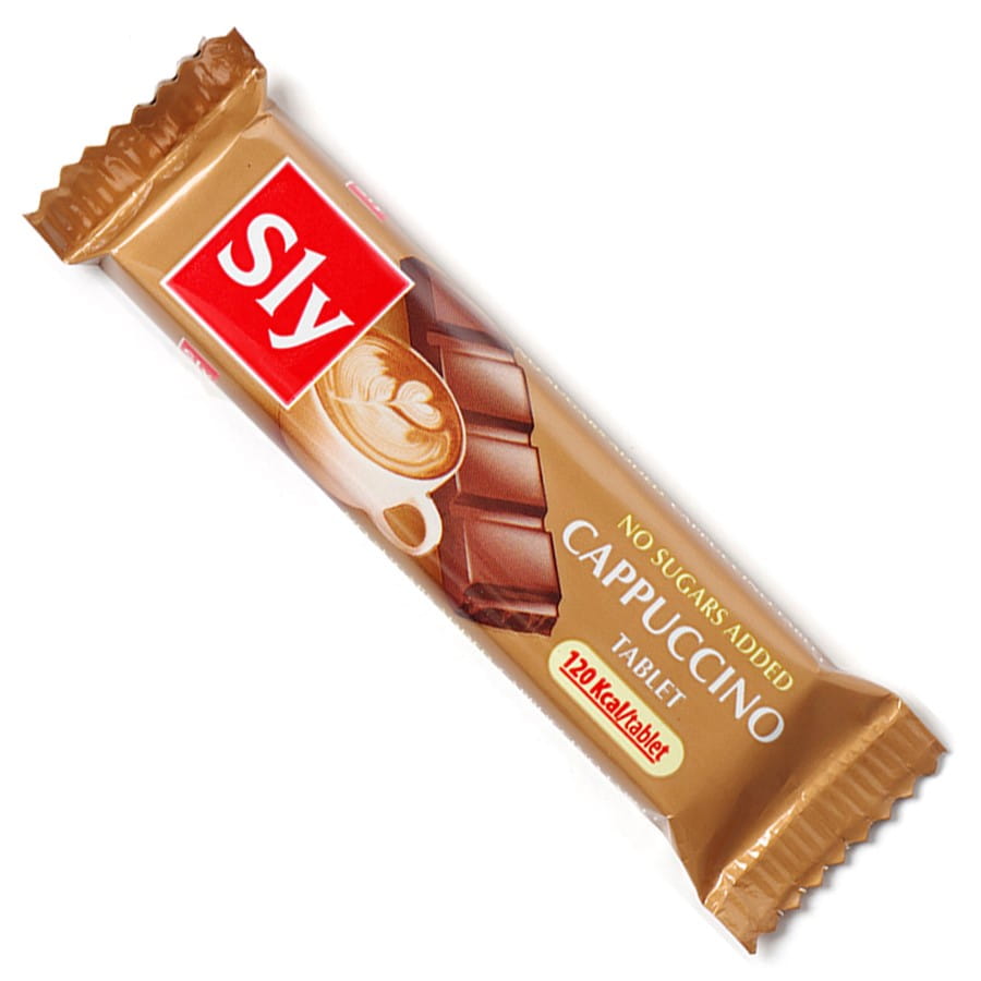 Schokoriegel - Cappuccino ohne Zuckerzusatz 25g SLY NUTRITIA