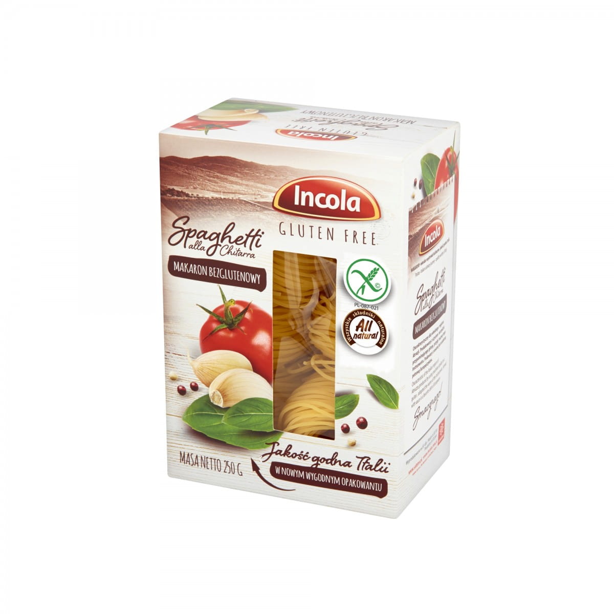 Glutenfreie Spaghetti Nudeln 250 g GFS POLAND
