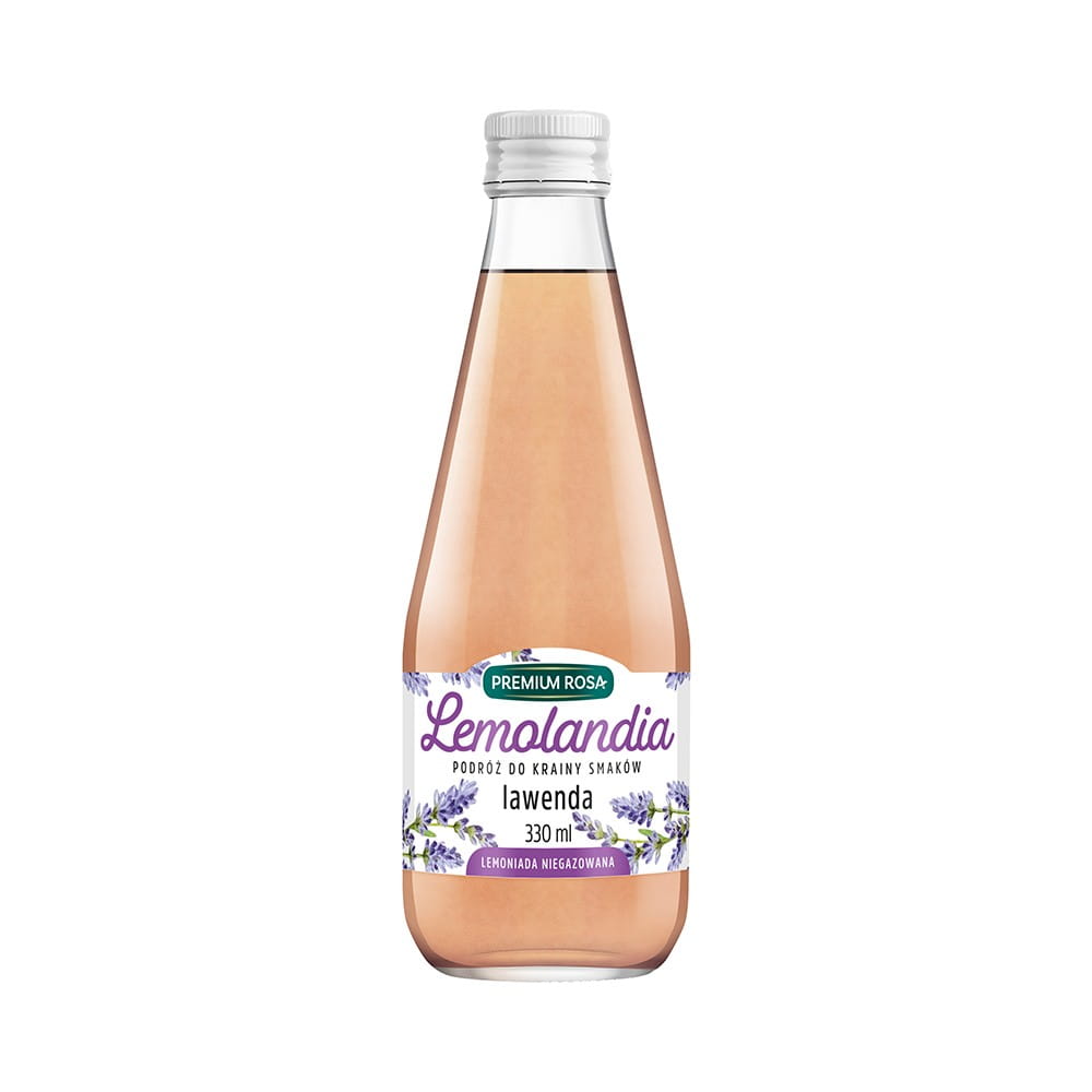 Lavendellimonade 330 ml PREMIUM ROSA