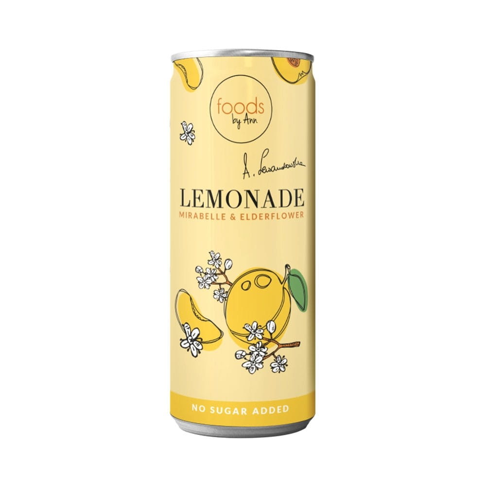 Mirabellenlimonade & Holunderblüte 250 ml - FOODS BY ANN