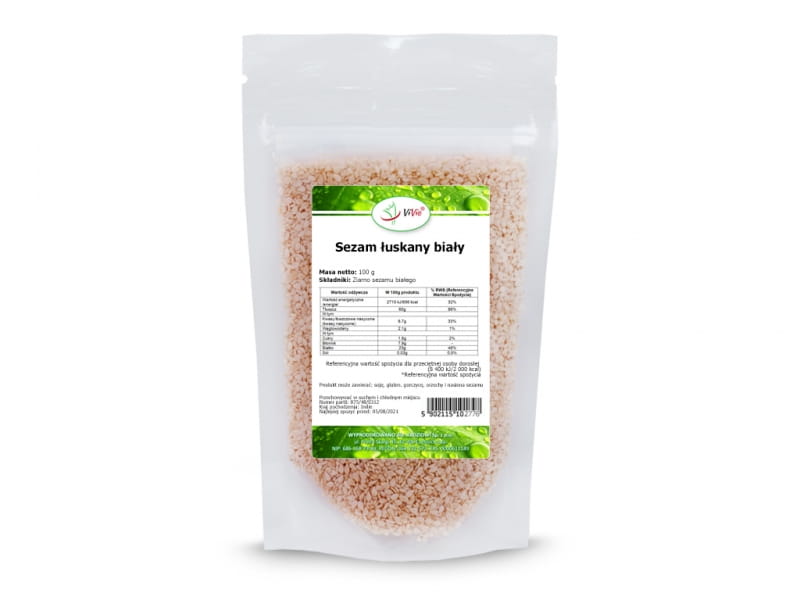 Geschälter Sesam 100g VIVIO - Biolaboratorium