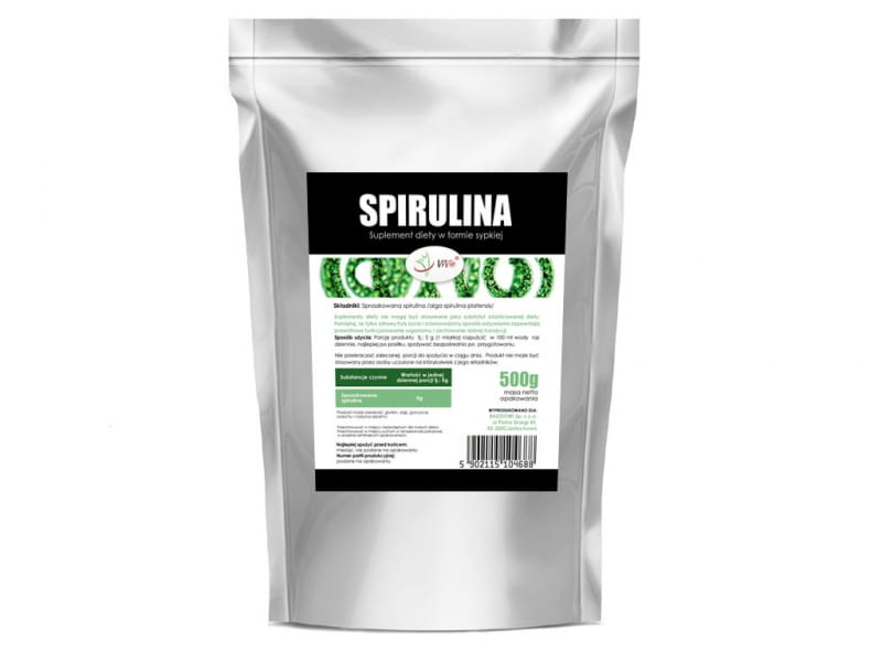 Spirulina-Pulver 500g VIVIO - Biolaboratorium