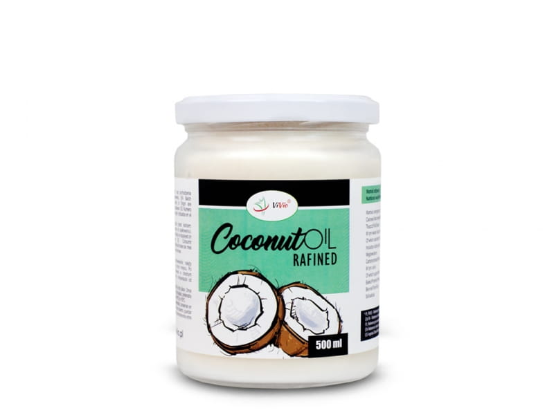 Raffiniertes Kokosöl 500ml - VIVIO - Biolaboratorium