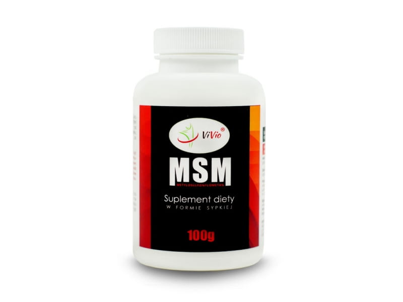MSM-Pulver 100g - VIVIO - Biolaboratorium
