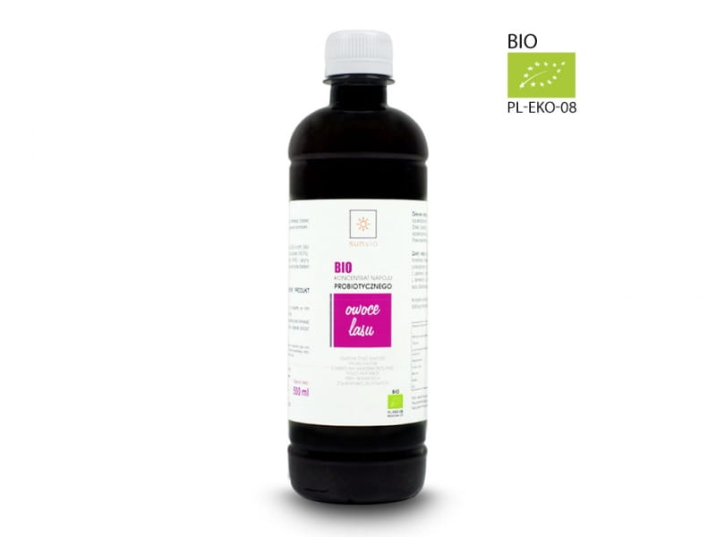 Öko Waldfrucht Probiotikum 500ml - SUNVIO - Biolaboratorium