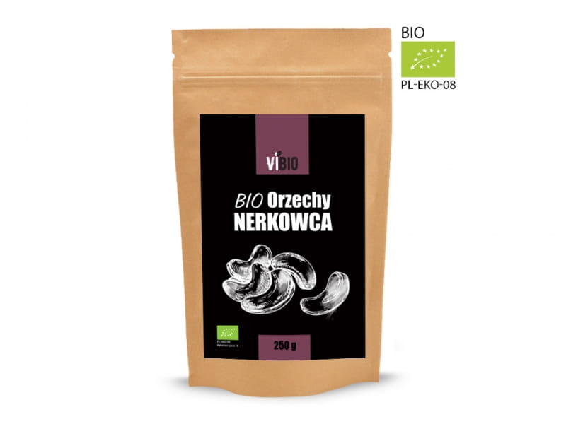 BIO Cashewnüsse 250 g - VIVIO - Biolaboratorium