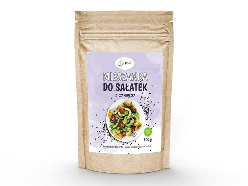 Salatmix mit Schwarzkümmel 100g - VIVIO - Biolaboratorium