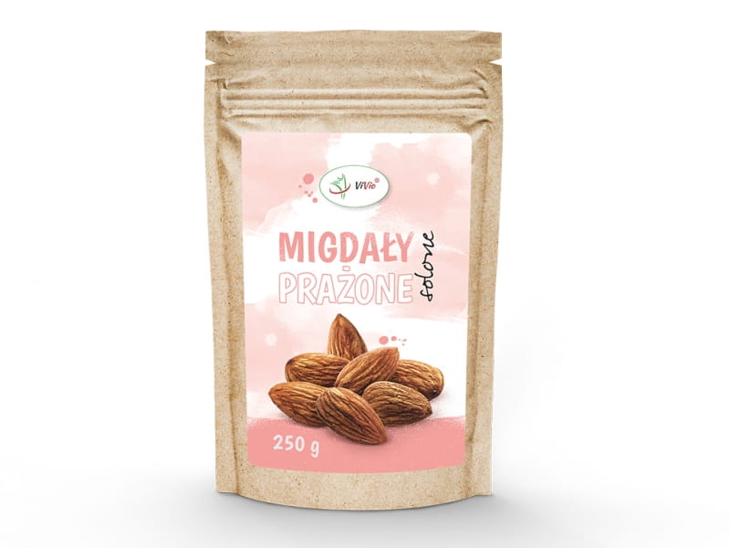 Geröstete Salzmandeln 250g - VIVIO - Biolaboratorium
