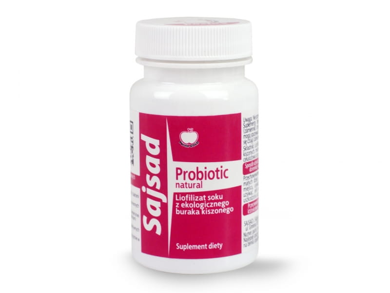 Eingelegte Rüben gefriergetrocknet 60 Kapseln SAJSAD - Biolaboratorium