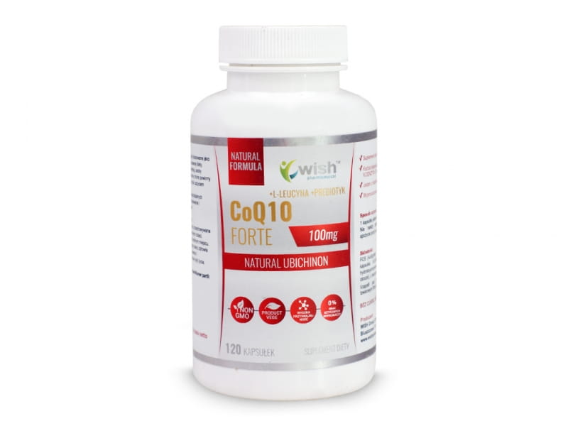 Coenzym Q10 FORTE 100mg - 120 Kapseln WISH - Biolaboratorium