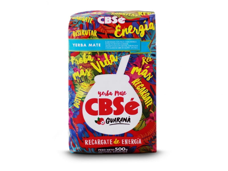 Yerba Mate Guarana Energie 500g CBSE - Biolaboratorium