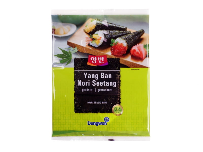 Geröstete Meeresalgen für Sushi 25g - Biolaboratorium