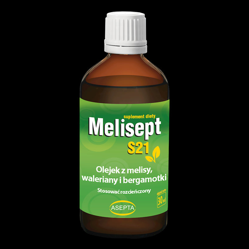 Melisept s21 30ml - Öl aus Melisse, Baldrian und Bergamotte ASEPTA - Biolaboratorium