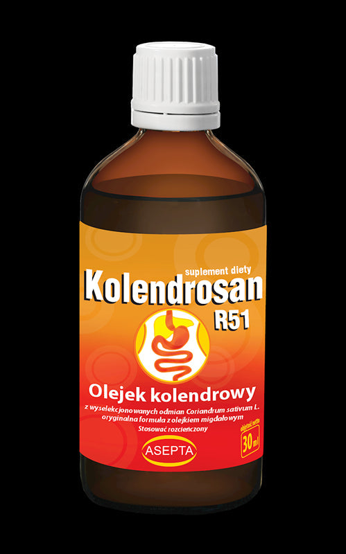 Koriander r51 30ml - ASEPTA Koriander- und Mandelöl - Biolaboratorium