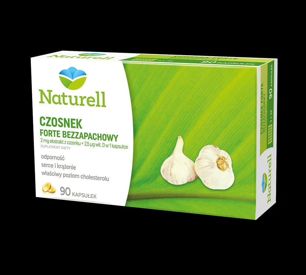 Knoblauch FORTE geruchlos 90 Kapseln NATURELL