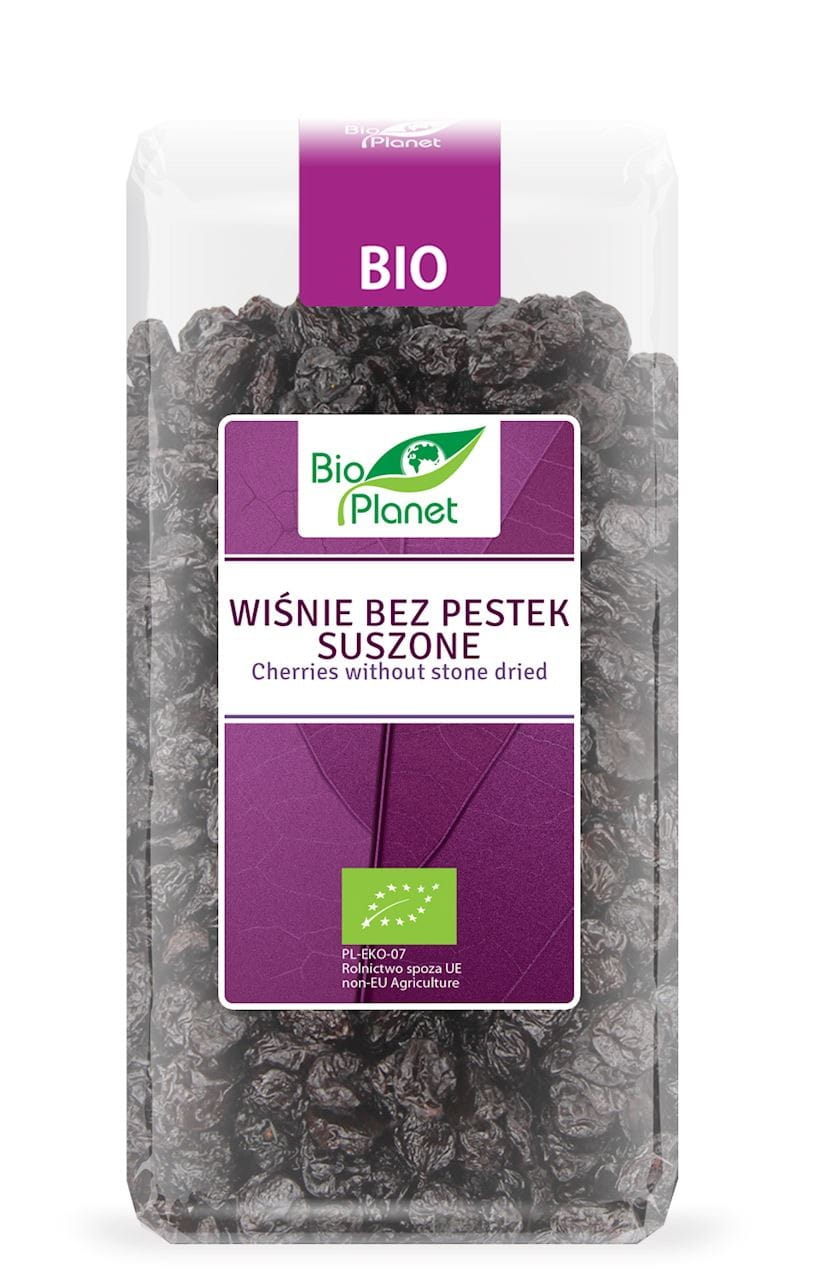 Getrocknete Kirschen ohne Kerne BIO 400 g - BIO PLANET - Biolaboratorium