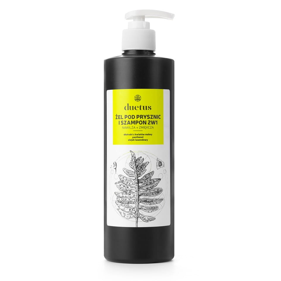 2in1 Duschgel und Shampoo 500ml DUETUS - Biolaboratorium