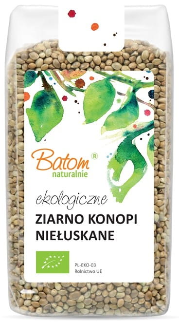 Hanfkorn ungeschält BIO 250 g - BATOM - Biolaboratorium