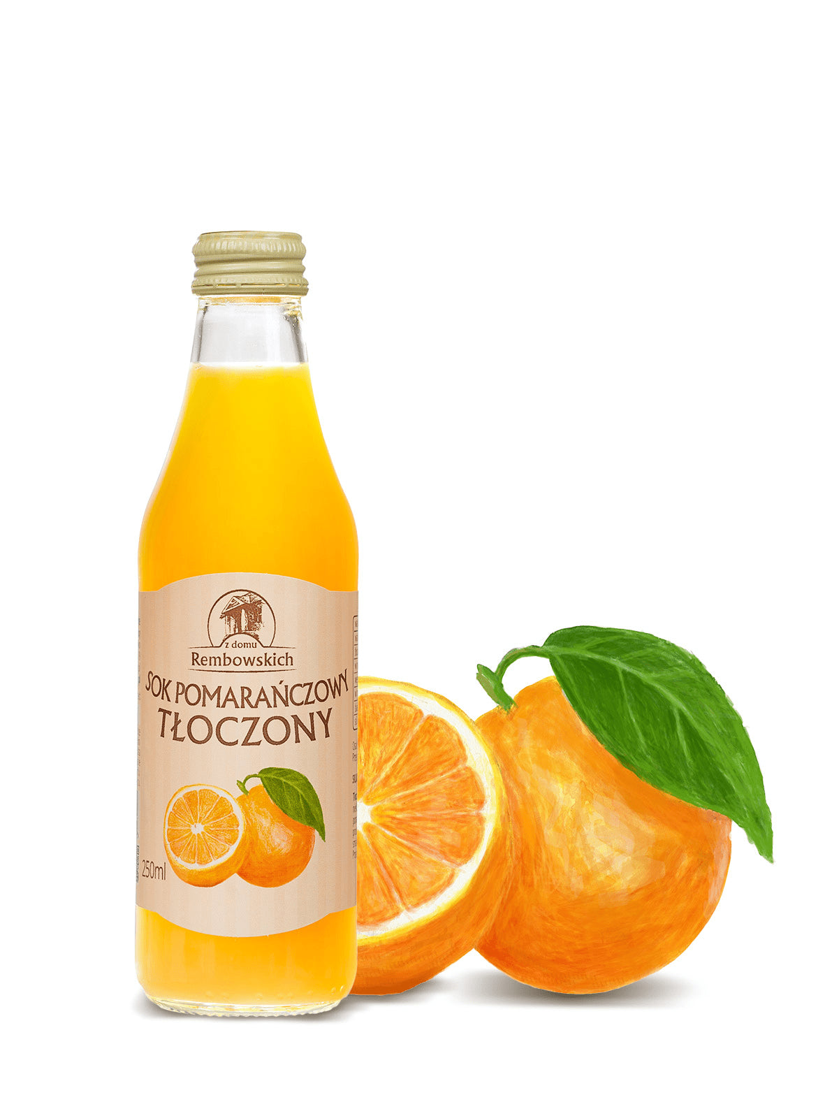 Orangensaft 250ml AUS DEM REMBOWSKI-HAUS - Biolaboratorium
