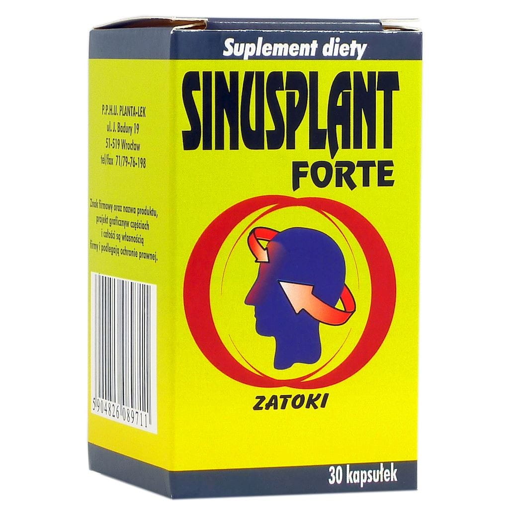 Sinusplant Kapseln FORTE 30 Kapseln PLANTA - MEDIZIN - Biolaboratorium