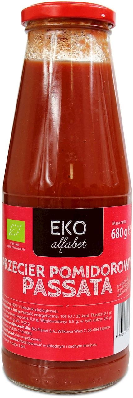 Passata Tomatenpüree BIO 680 g - ECO ALPHABET - Biolaboratorium
