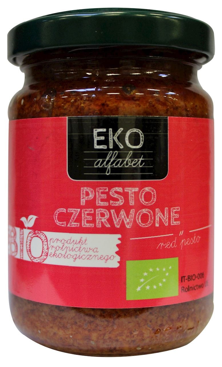 Rotes Pesto BIO 140 g - ECO ALPHABET - Biolaboratorium