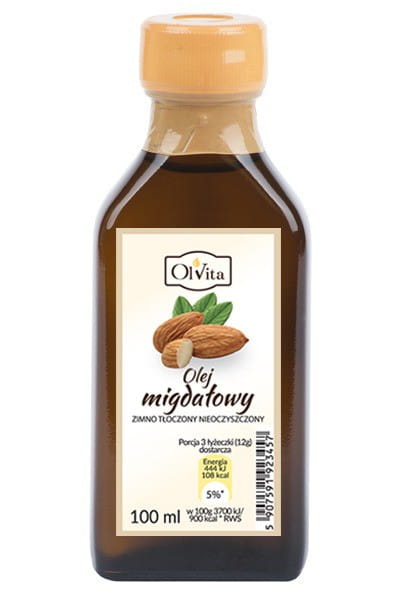 Mandelöl, kaltgepresst 100ml OLVITA - Biolaboratorium