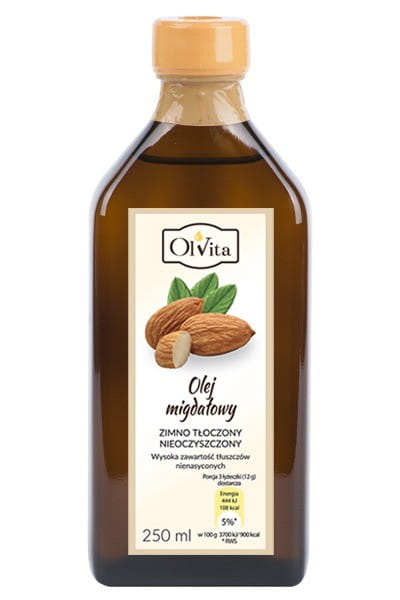 Mandelöl, kaltgepresst 250 ml OLVITA - Biolaboratorium