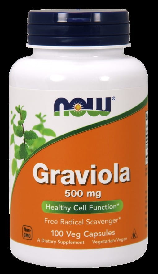Graviola 500mg 100vKapseln. JETZT LEBENSMITTEL - Biolaboratorium