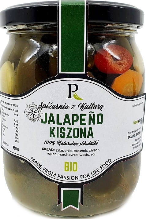 Pickled Jalapeno 300 g - Speisekammer mit Kultur - Biolaboratorium