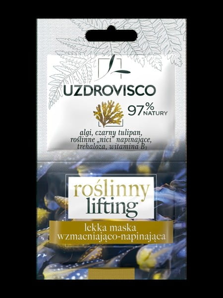 Stärkende und straffende Gesichtsmaske (2 x 5 ml) 10 ml - UZDROVISCO - Biolaboratorium