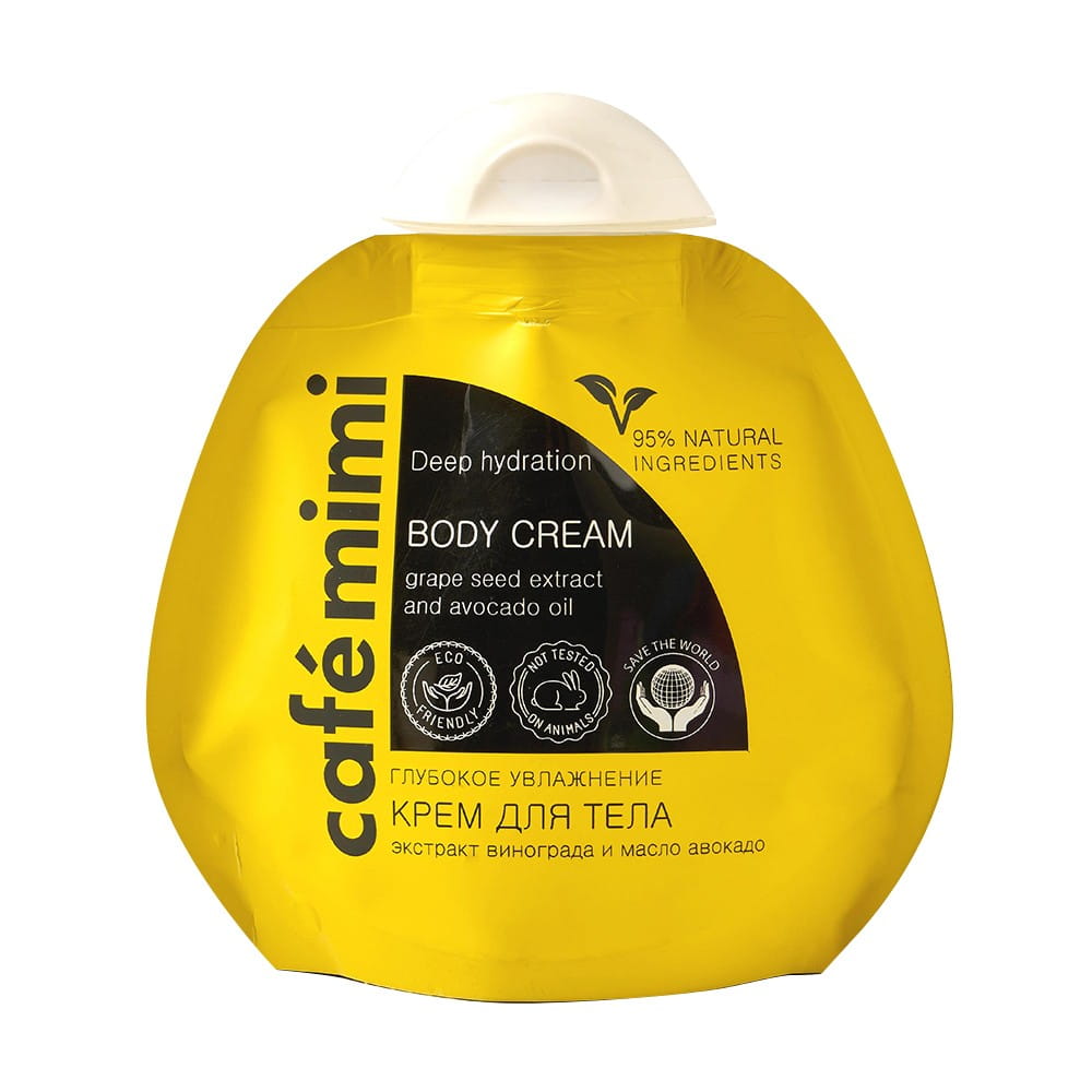 Körpercreme tief feuchtigkeitsspendend 100 ml CAFEMIMI - Biolaboratorium