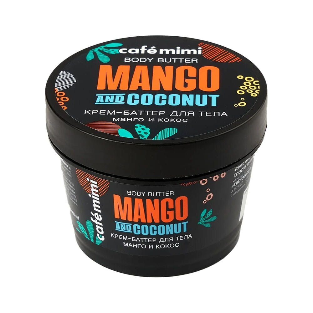Mango-Kokos-Körperbutter 110 ml CAFEMIMI - Biolaboratorium