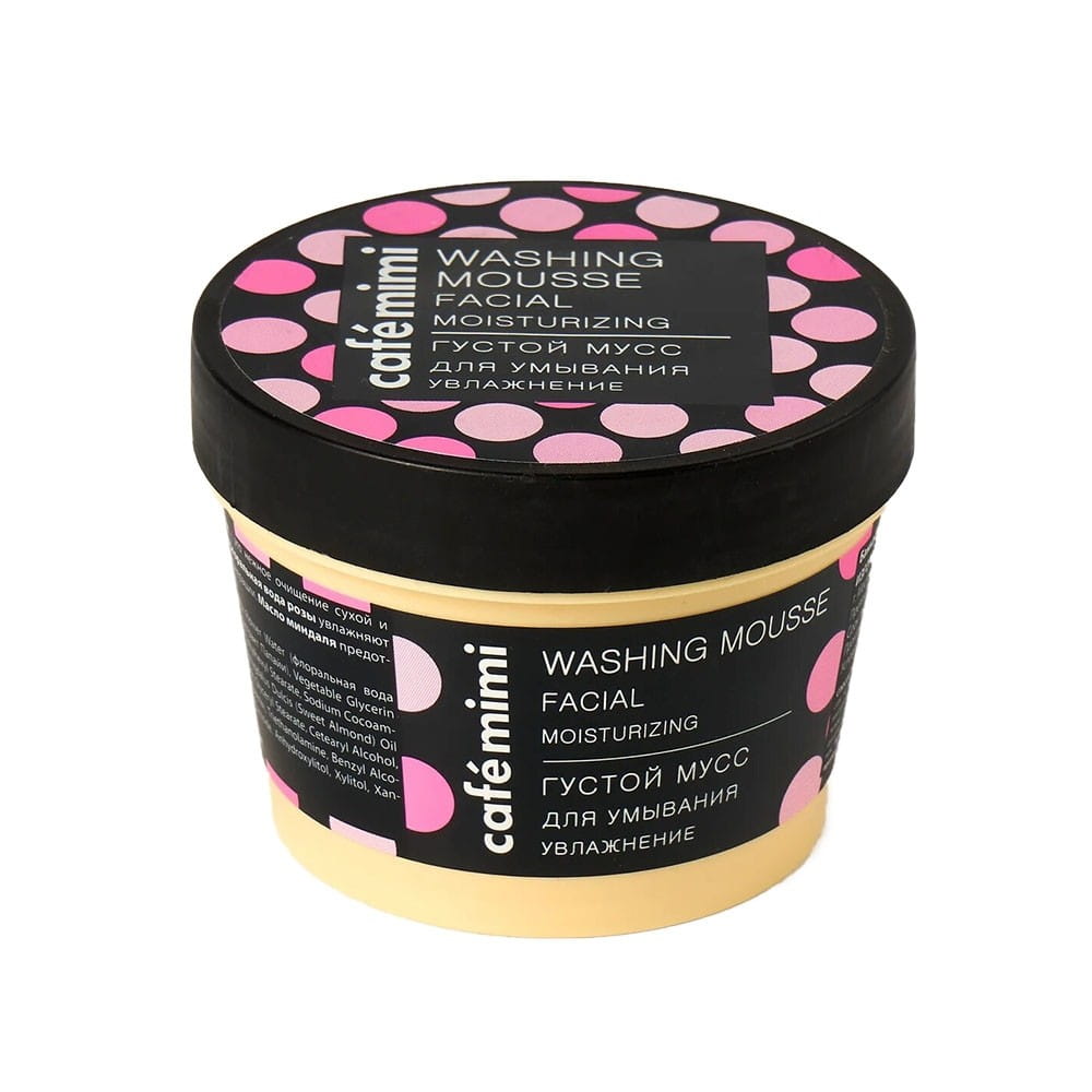 Gesichtsreinigungsmousse - Feuchtigkeit 110 ml CAFEMIMI - Biolaboratorium