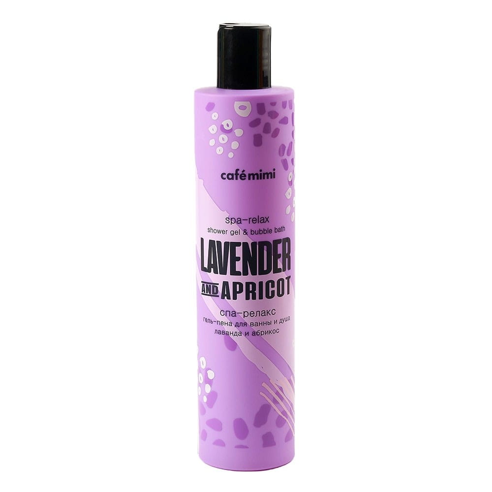 Duschschaum Lavendel & Aprikose 300 ml CAFEMIMI - Biolaboratorium