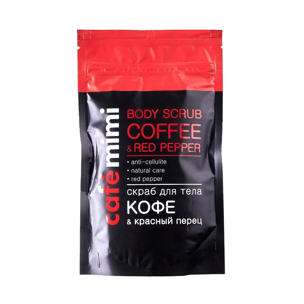 Körperpeeling mit Kaffee und Paprika 150 g CAFEMIMI - Biolaboratorium