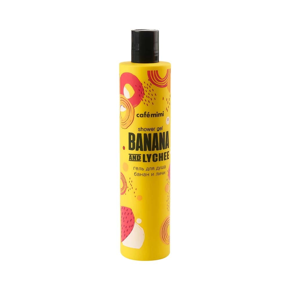Duschgel Banane & Litschi 300 ml CAFEMIMI - Biolaboratorium