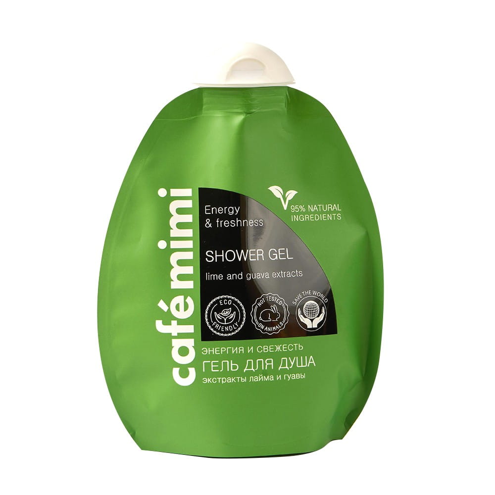 Duschgel Energie und Frische 250 ml CAFEMIMI - Biolaboratorium