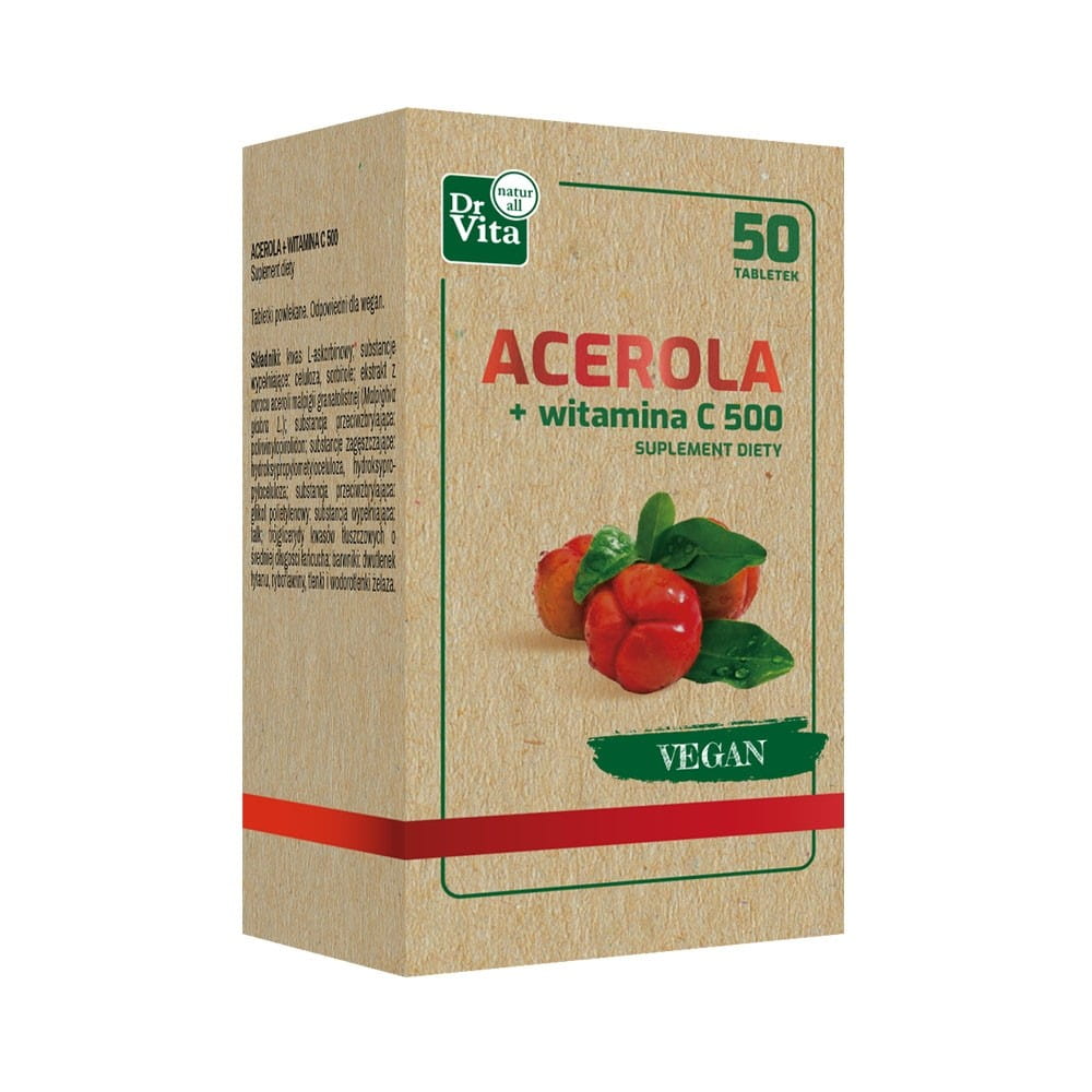 Acerola + Vitamin C 500 50 Tabletten - Biolaboratorium