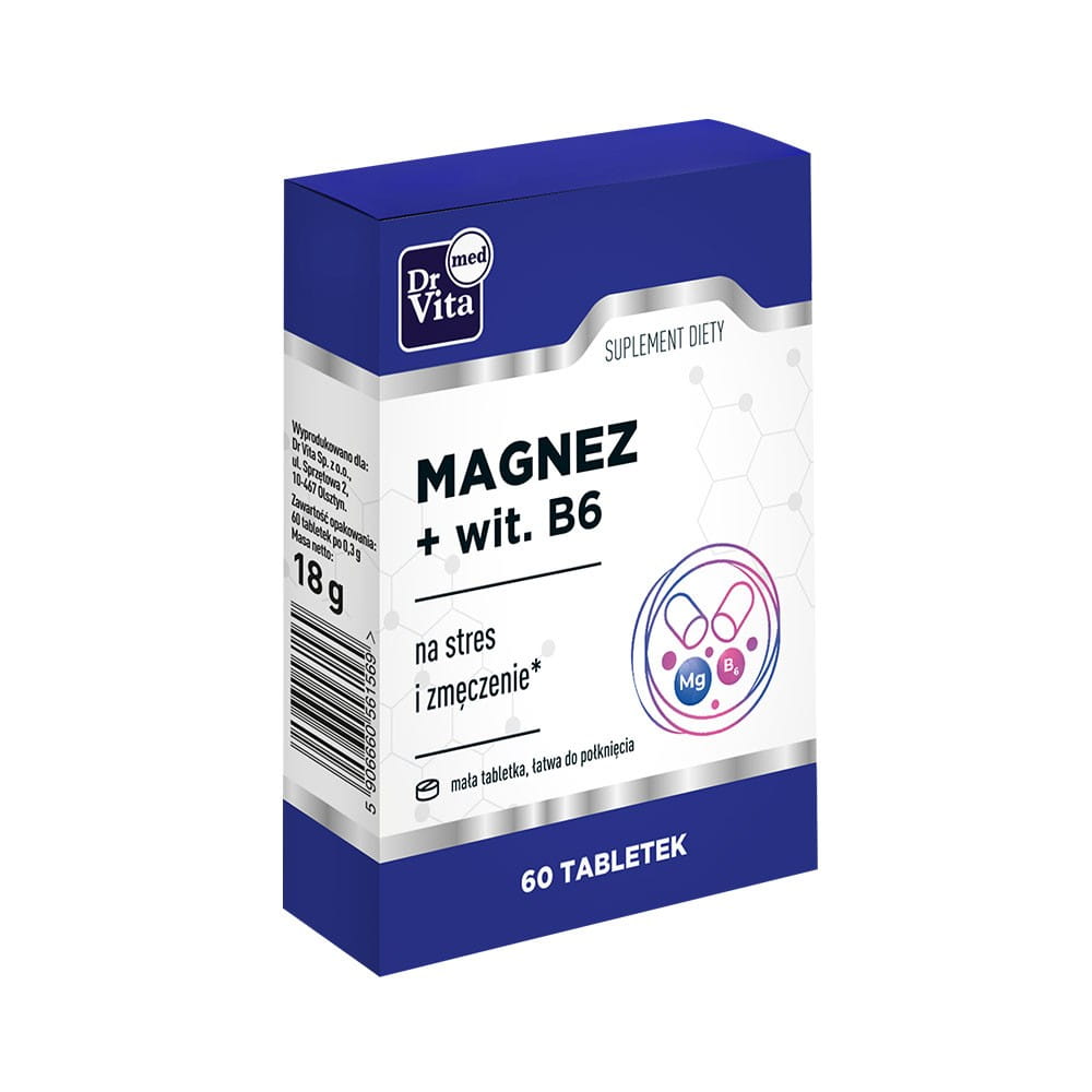 Magnesium + Vitamin B6 60 Tabletten - Biolaboratorium