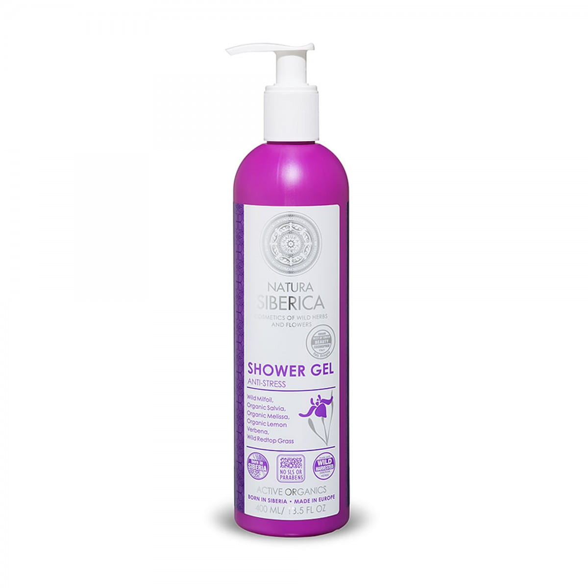 Anti-Stress-Duschgel zur Stärkung der Haut 400 ml - Biolaboratorium