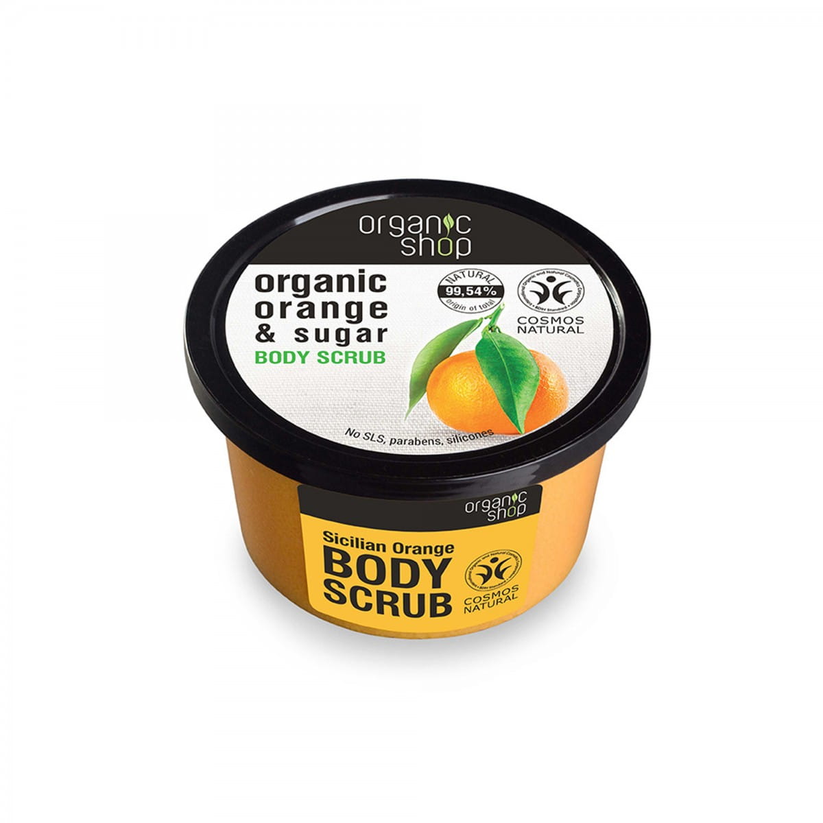Glättendes Körperpeeling Sizilianische Orange 250 ml - Biolaboratorium