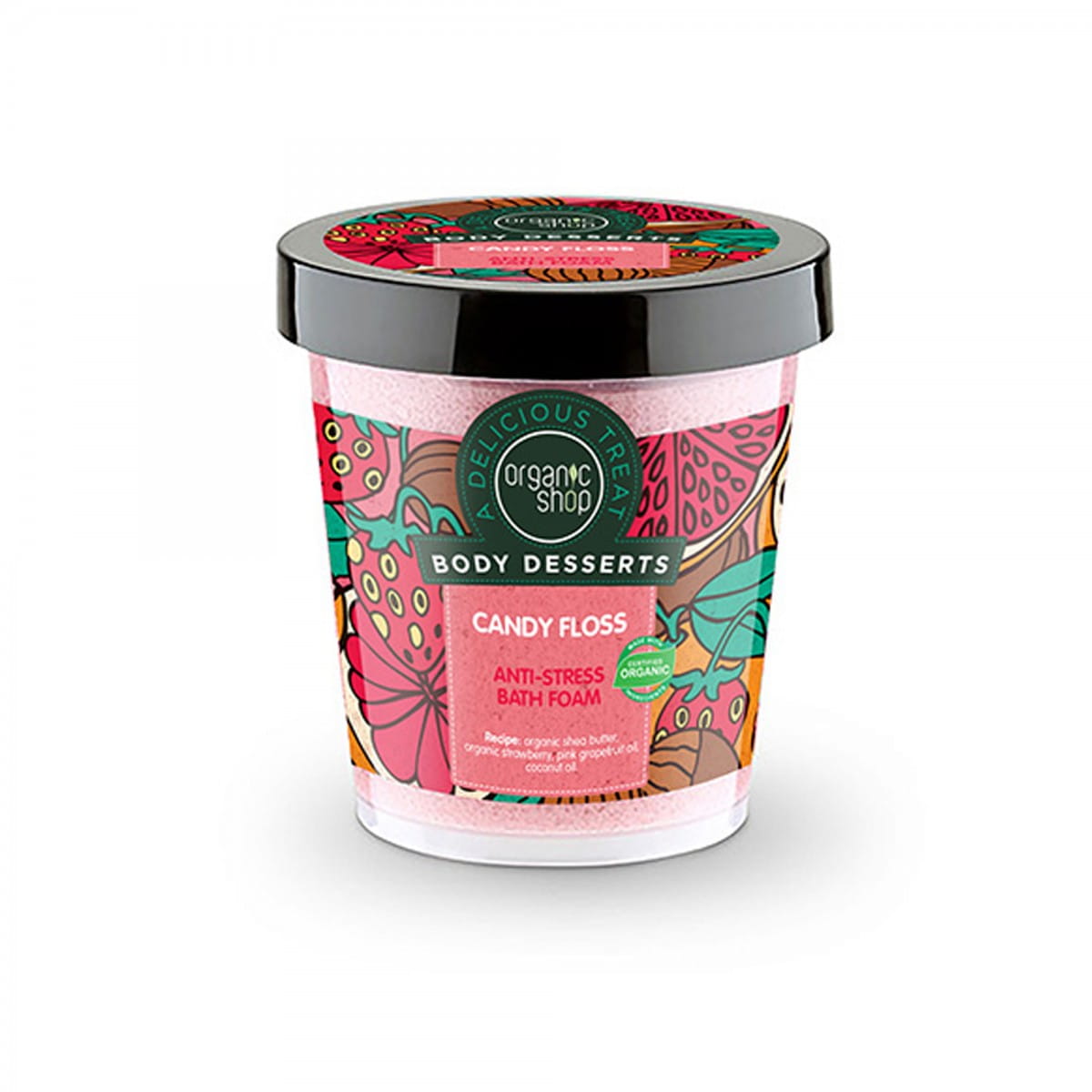 Anti-Stress-Badeschaum 450 ml Zuckerwatte - Biolaboratorium