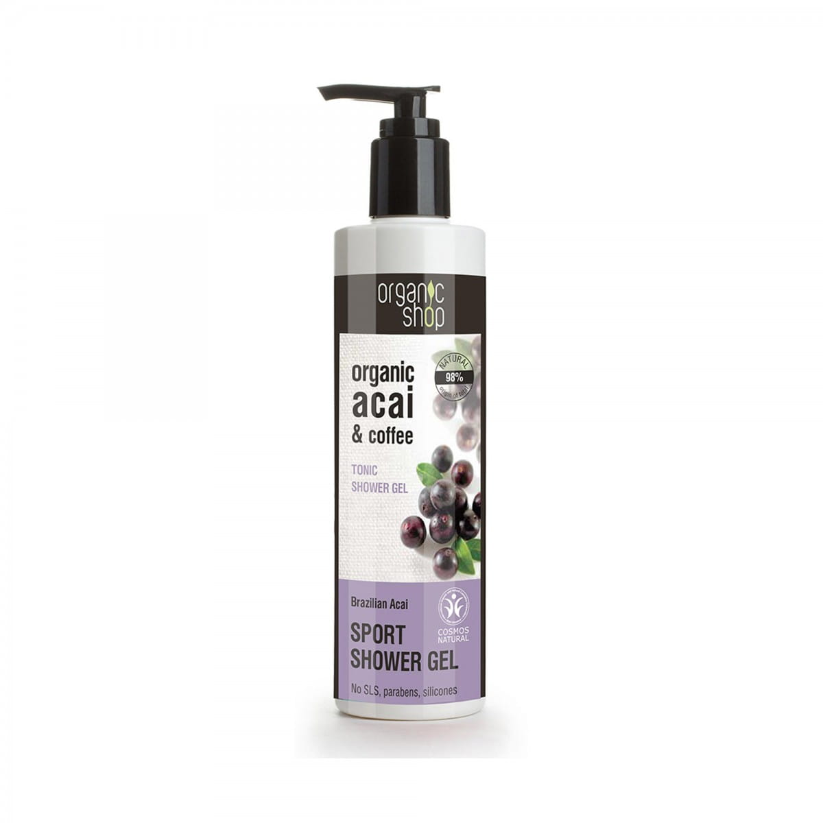 Acai-Beere energiespendendes Duschgel 280 ml - Biolaboratorium