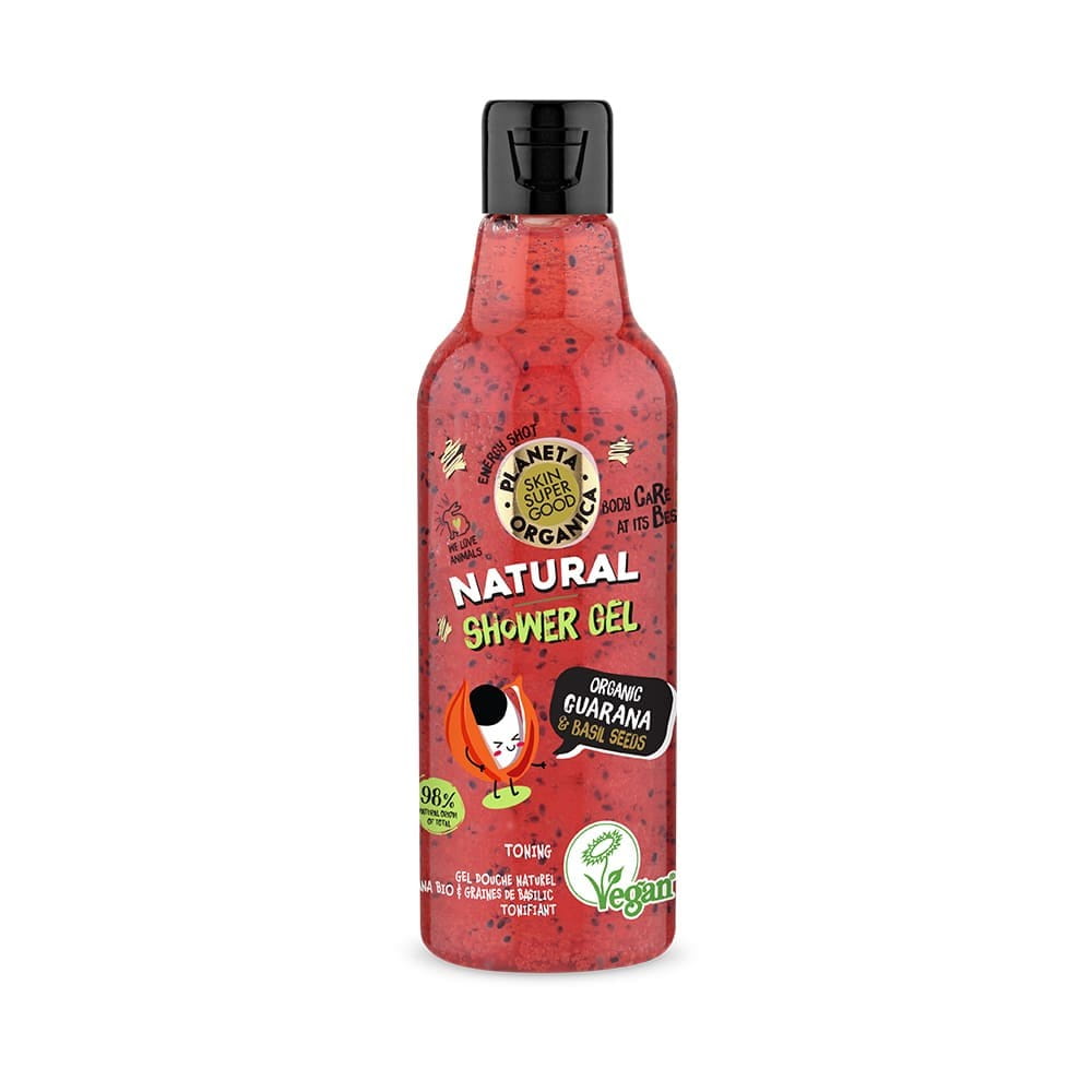 Straffendes Guarana-Duschgel & Chiasamen 250 ml - Biolaboratorium