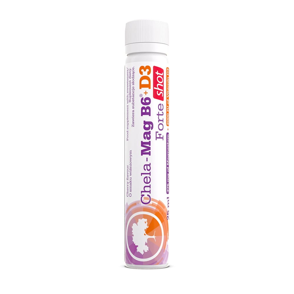 Chela Mag B6 FORTE Schuss Kirschgeschmack 25 ml OLIMP LABS - Biolaboratorium