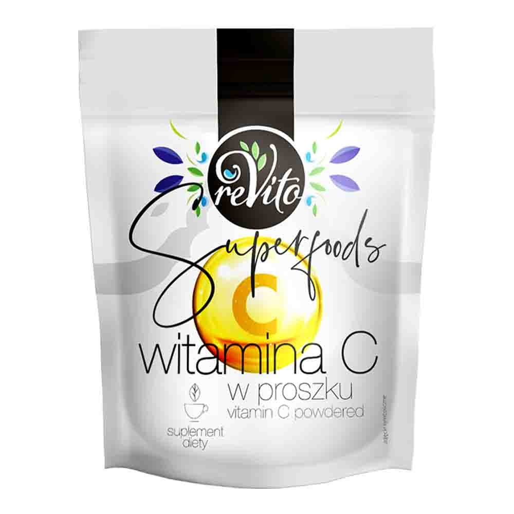 Vitamin C-Pulver 200 g REVITO - Biolaboratorium